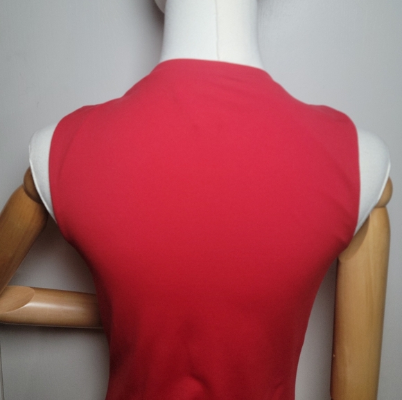 Aritzia Babaton Contour Red Chic Bodysuit Size Large - Picture 8 of 13